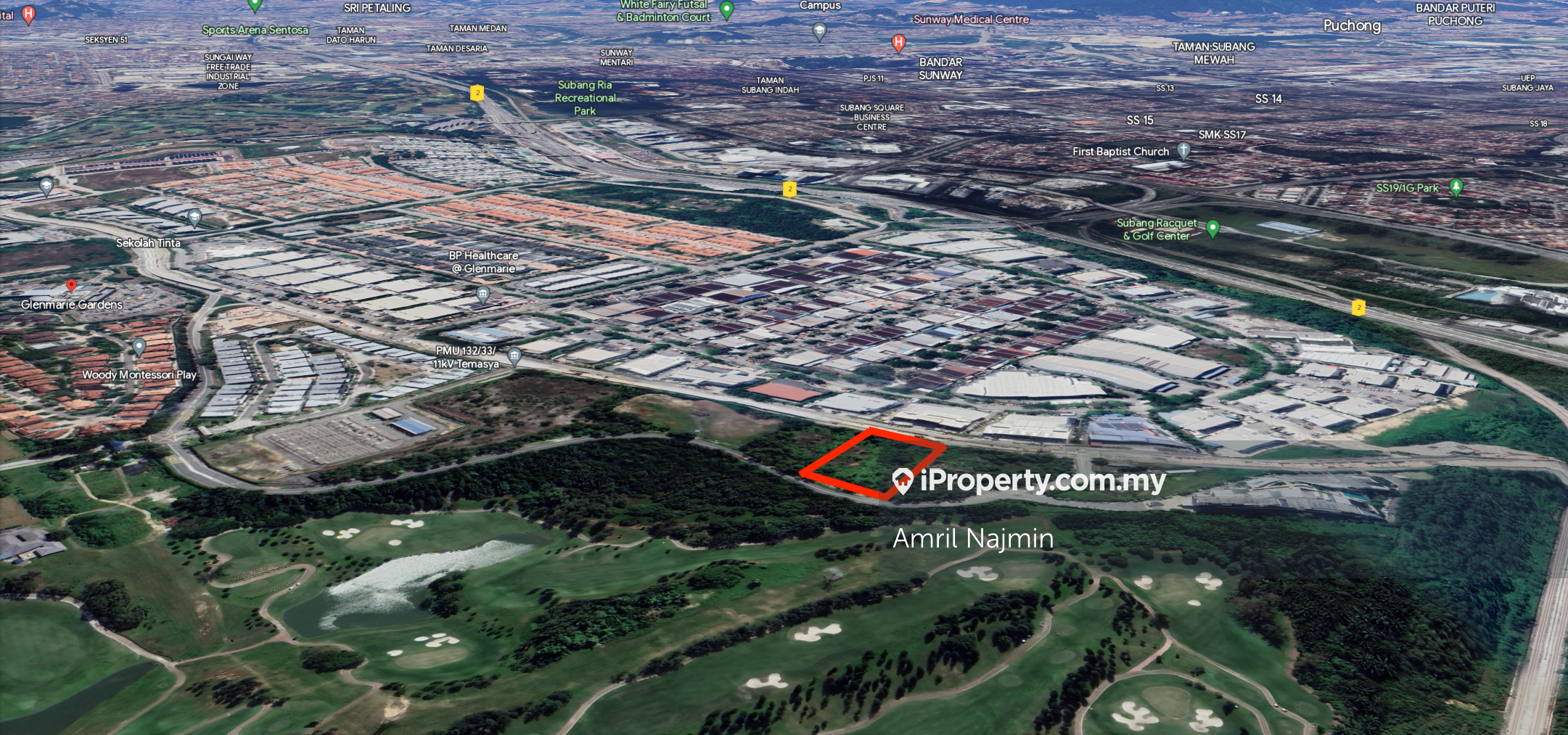 Prime and precious commercial title land in the heart of glemarie
