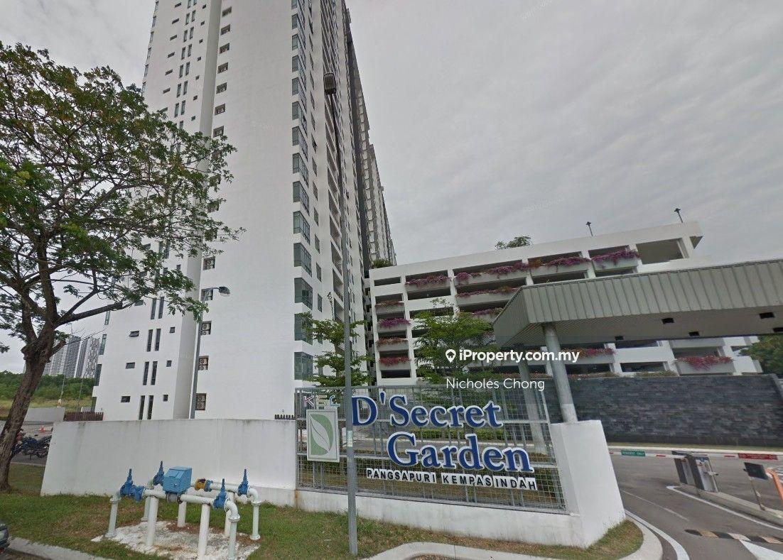 Below Market 33% - D Secret Garden, Pangsapuri Kempas Indah 