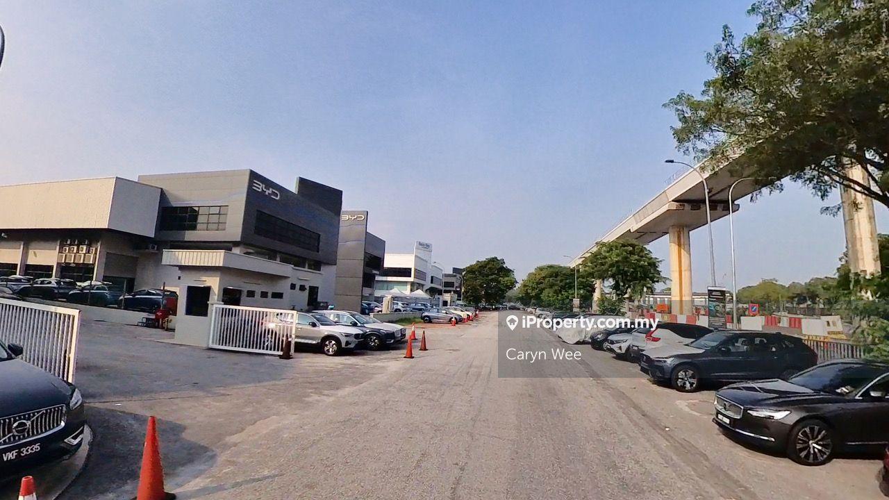 Semi-d factory with 3-sty office for sale at Temasya Glenmarie