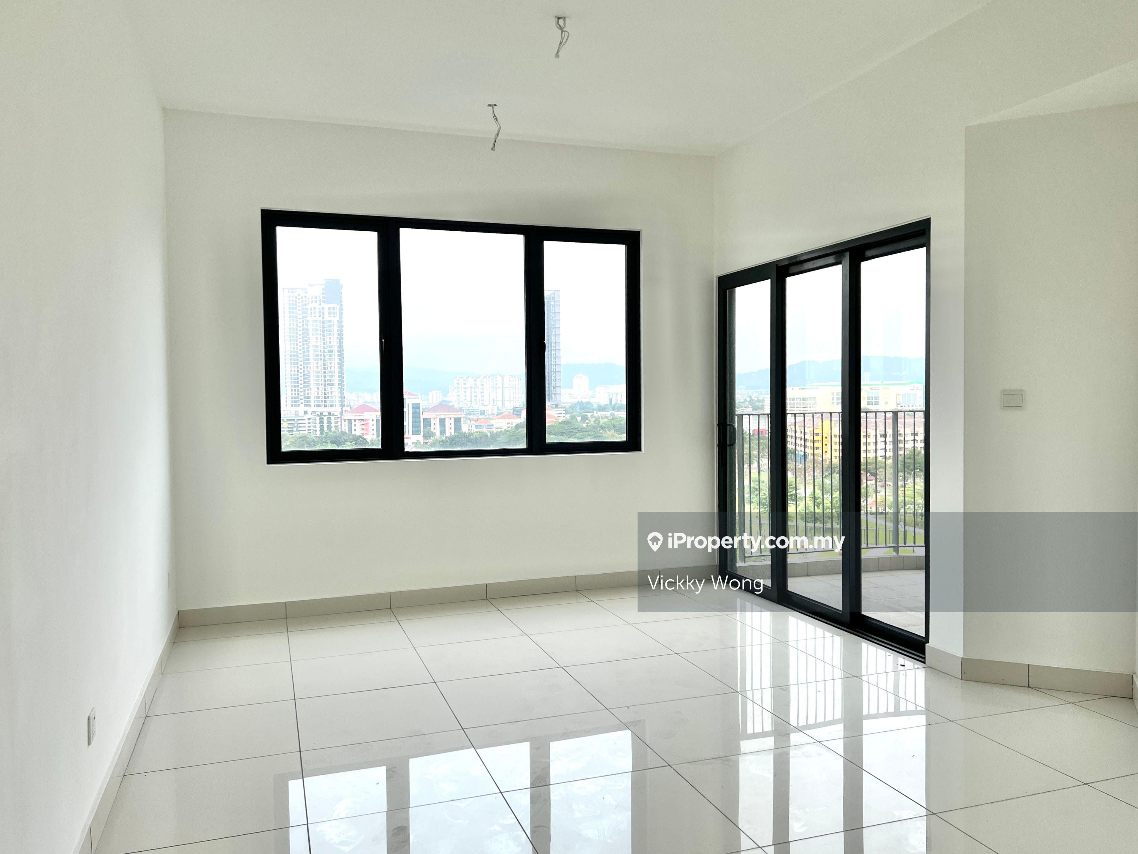 Brand New Unit Big Layout Big Balcony 1470sf Partial Furnish 2 Parking