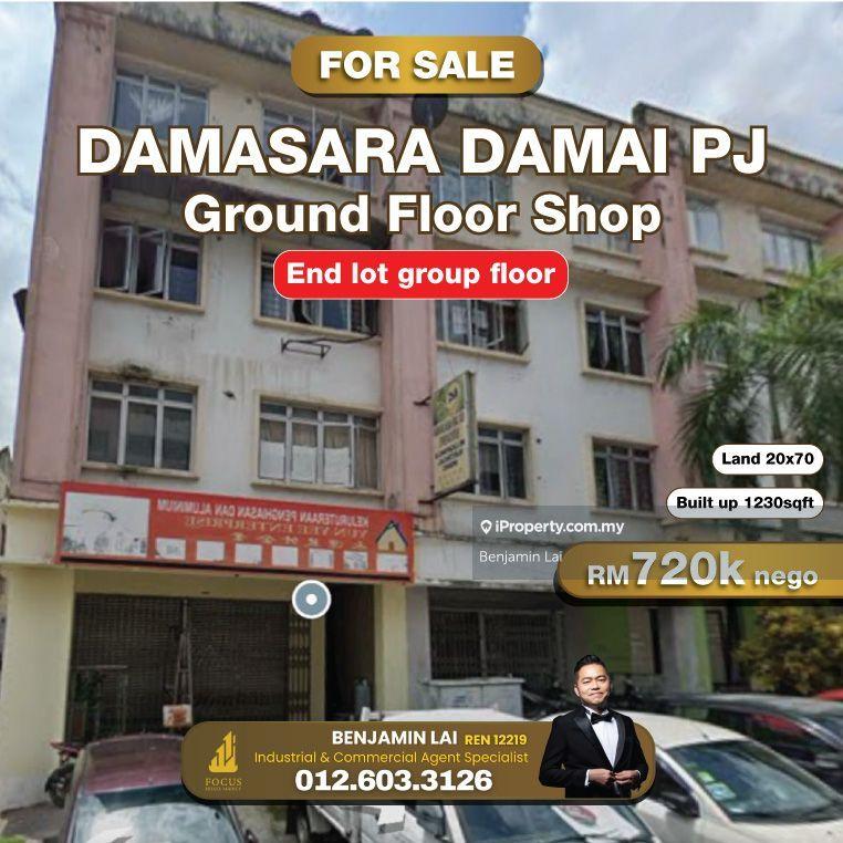 Damasara damai Ground floor shop for Sale