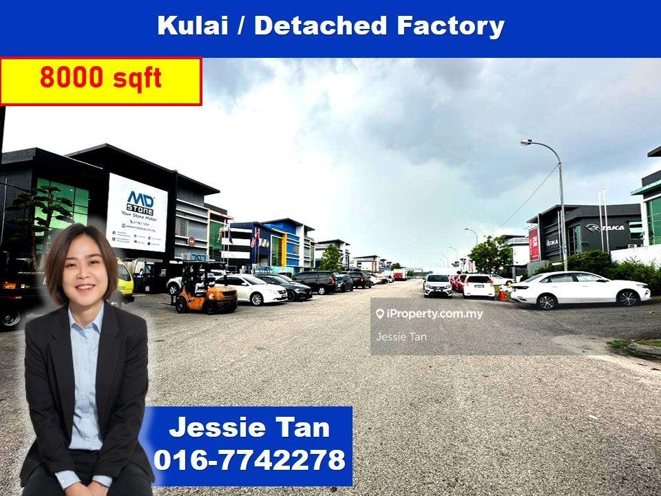 Kulai sme indahpura industrial detached factory for sale