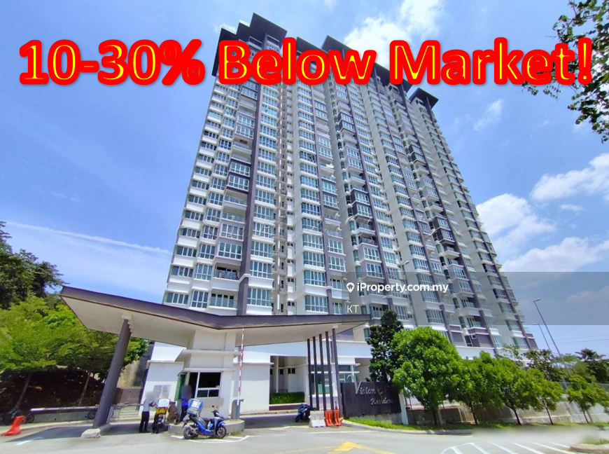 Below Market Value; Low Floor Condo @ Vision Residence, Puchong