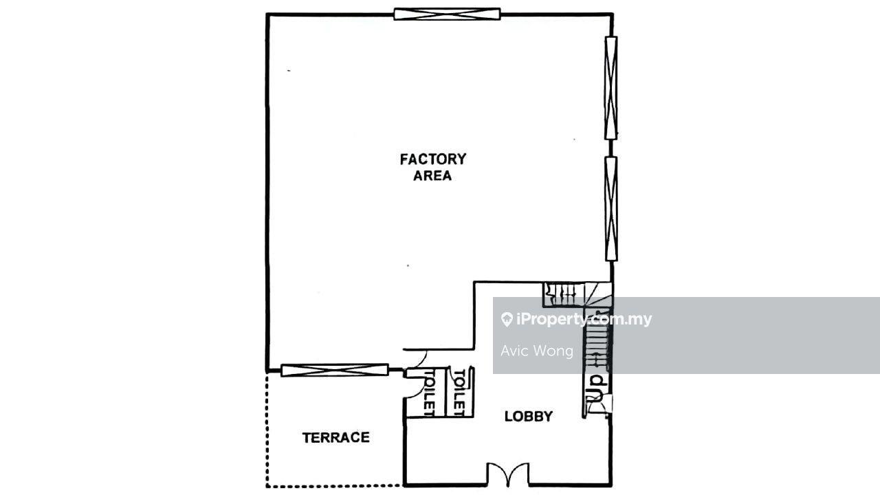1.5 Storey Semi Detached Factory Corner for sell