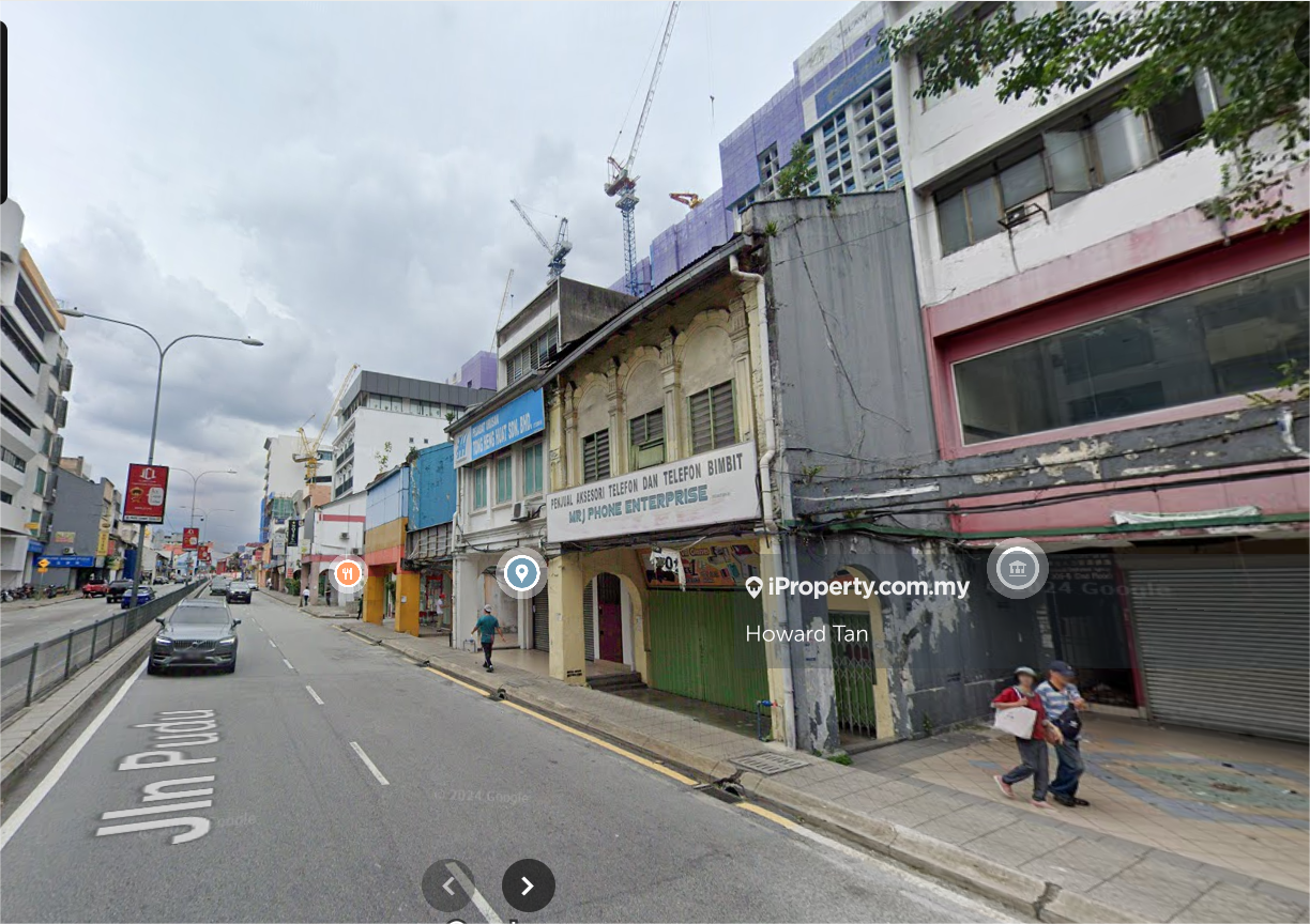 Road-side Double stry shop @ Jln Pudu, KL City Centre