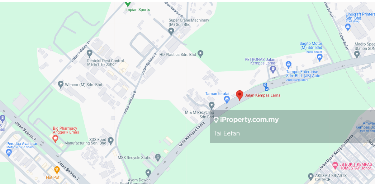 Land @ Kempas Lama for rent