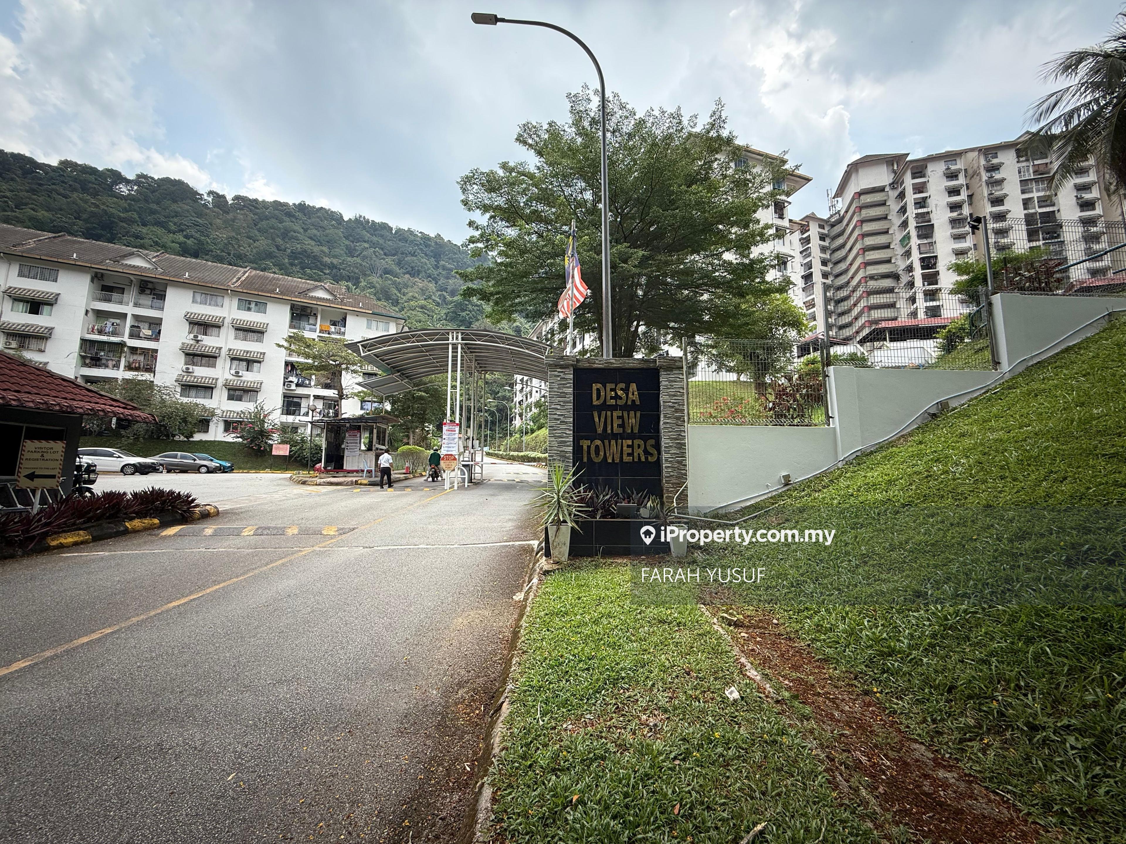 Partially Furnished Desa View Towers