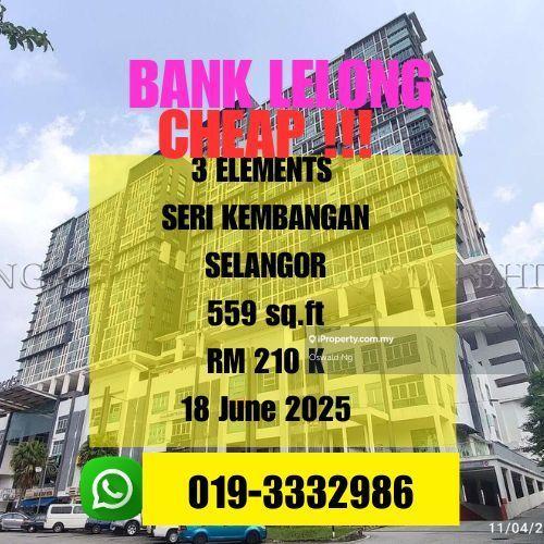 Bank Lelong 3 Elements Seri Kembangan Selangor