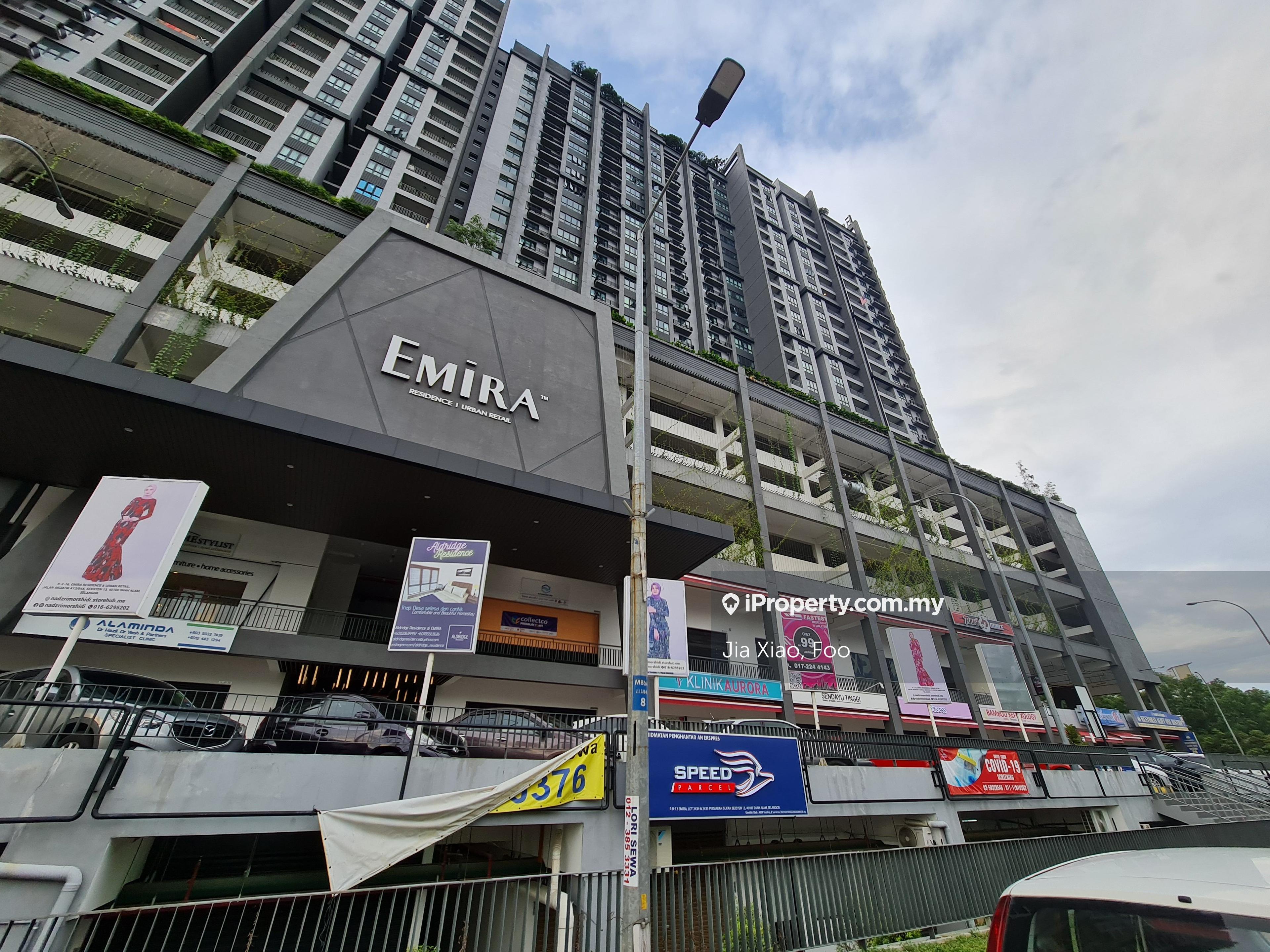 Facing Aeon 1st Floor Shop Retail Emira Residence Sek13 Shah Alam