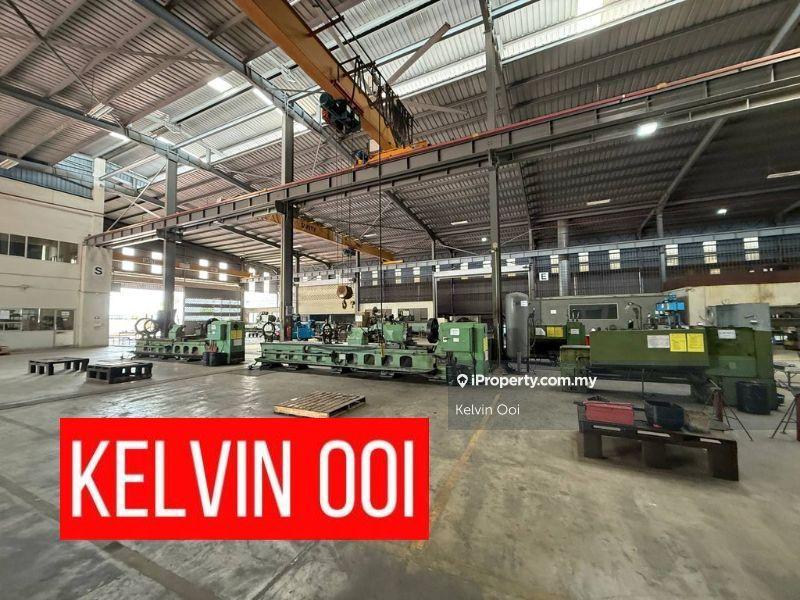 1.5 Storey Detached Factory Corner Unit At Bukit Minyak For Sale