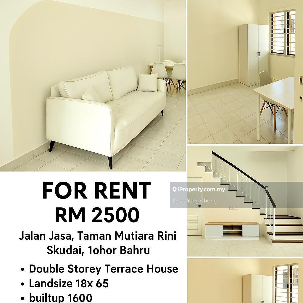 Fully furnished 2 storey Terraced house at mutiara rini
