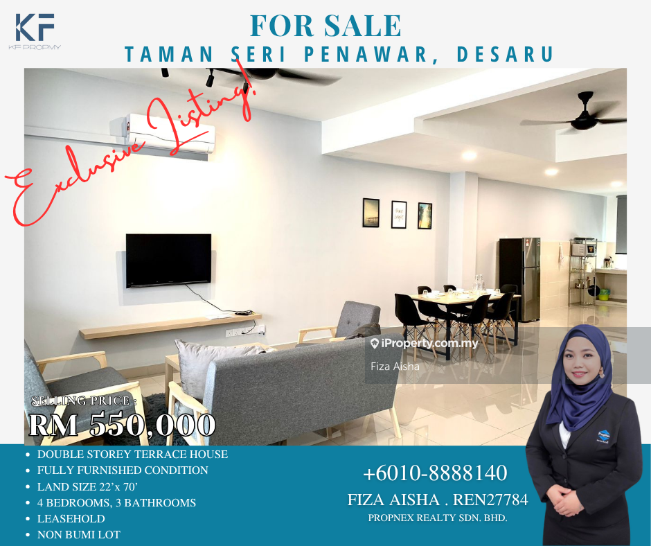 Double Storey Terrace Taman Seri Penawar