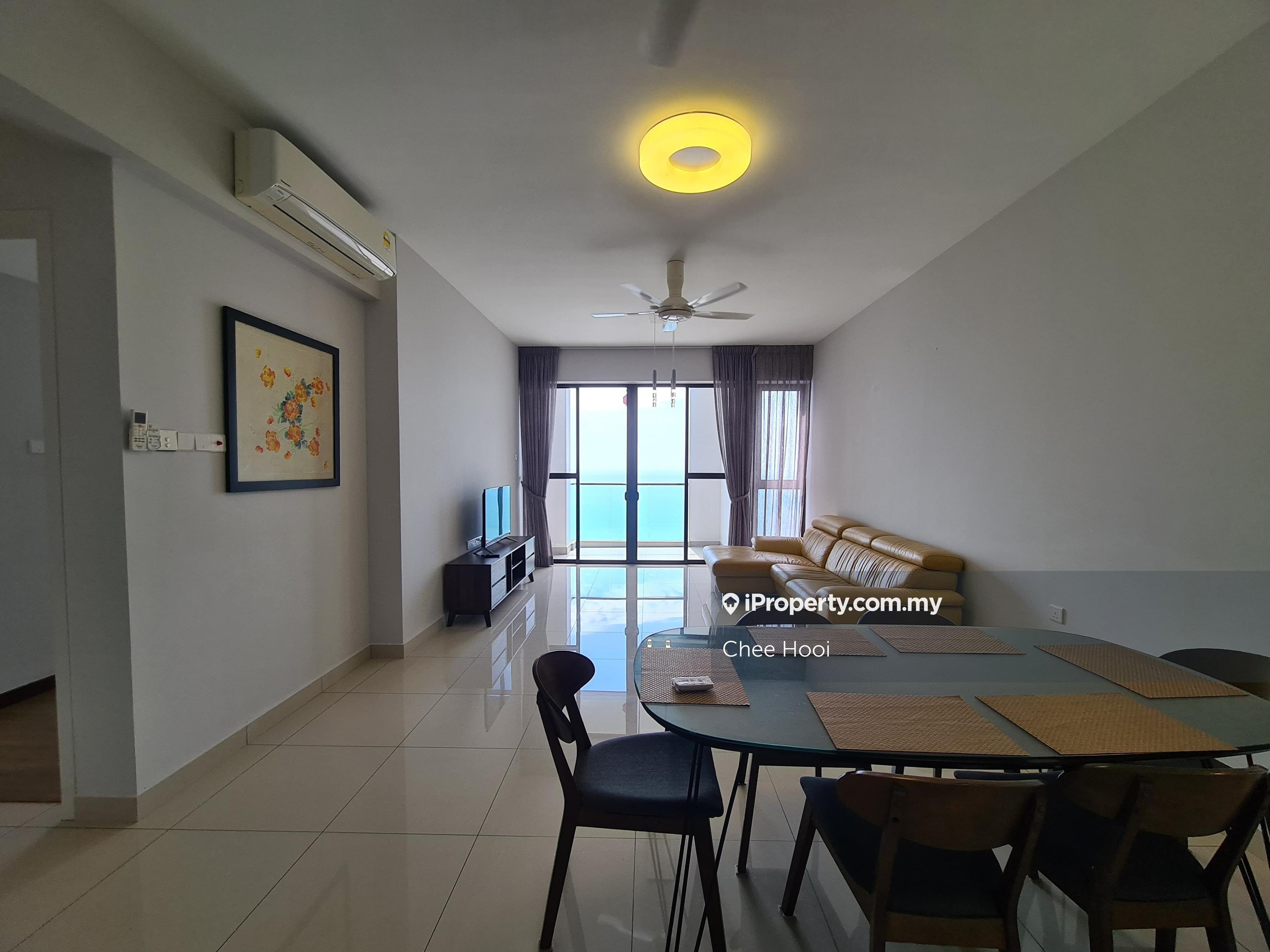 The Marin Condo 1750sf Seaview Batu Ferringhi Fully Furnished 