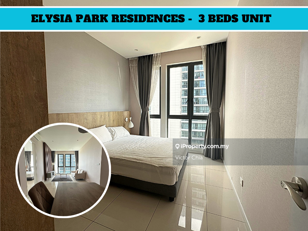 Cheap Elysia Park 3 Beds Type Foreigners Can Buy Only Rm550k