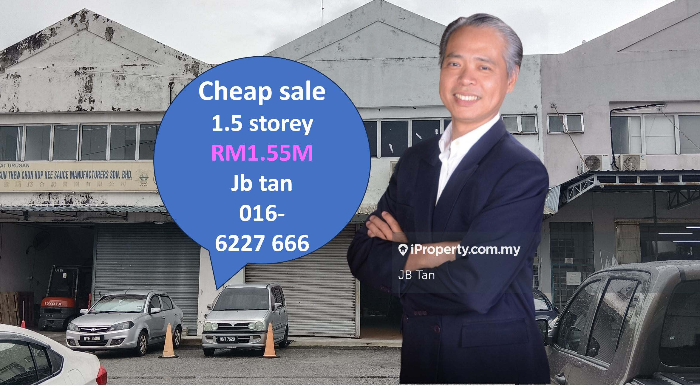 Pandan Mewah , Pandan Indah , Ampang 1.5 Storey Factory for Sale