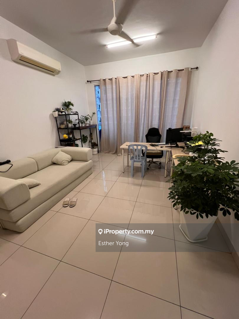 Block A partially furnished unit is available for rent on now !