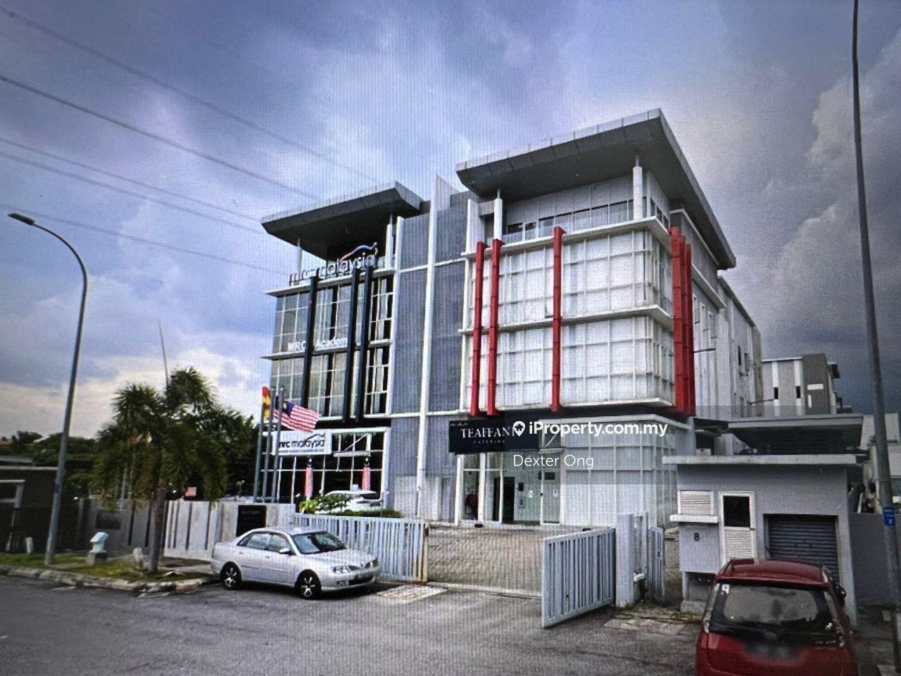 Temasya Glenmarie Industrial Park Semi D Factory corner unit for sell