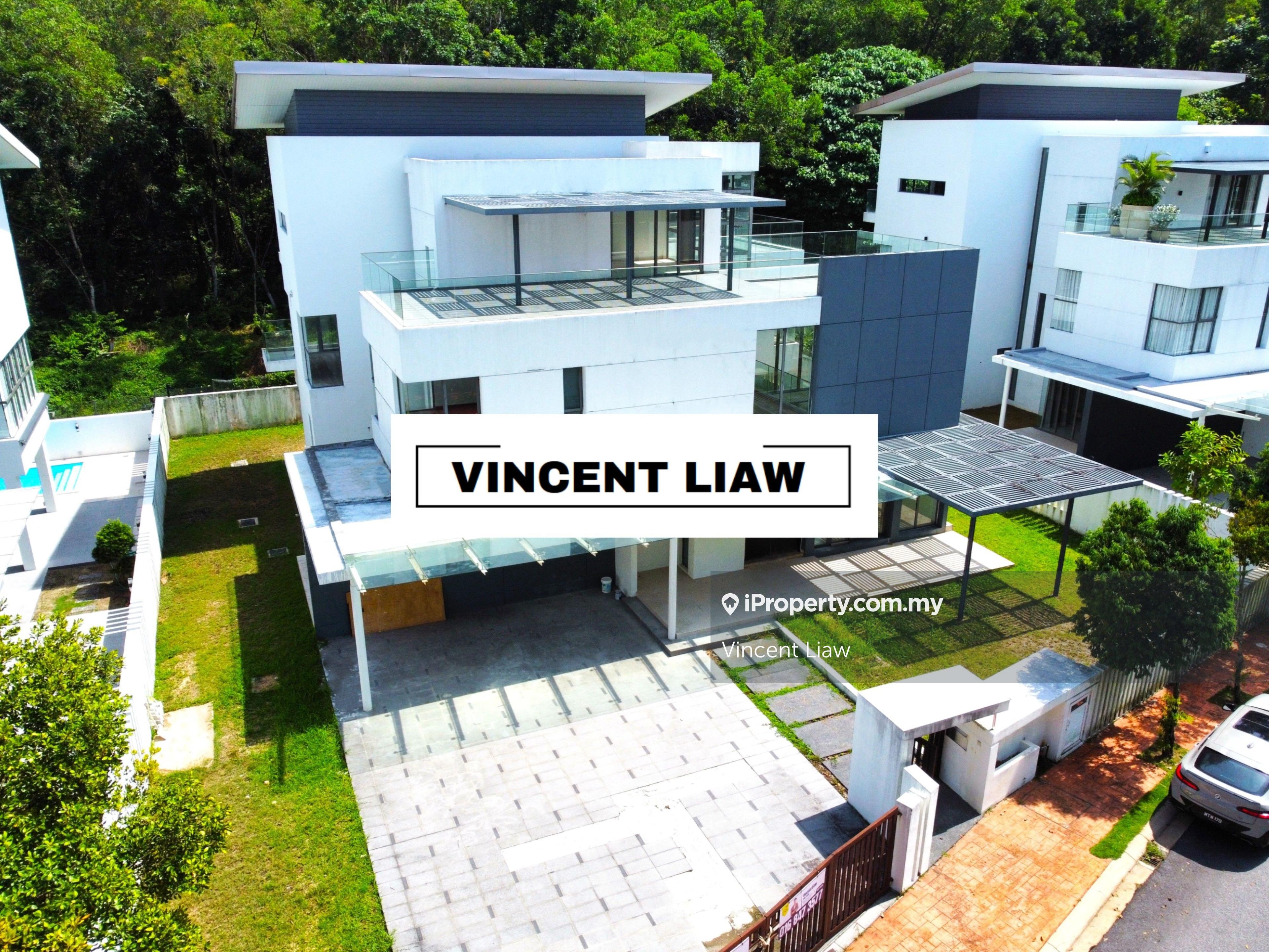 3 storey modern design bungalow with lift