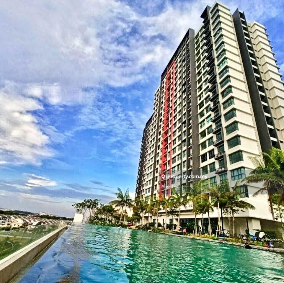 Cheapest! partially furnished gm remia residence condominium