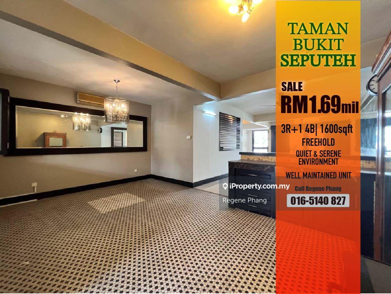 2.5 Sty Freehold Link-House & Serene Environment Taman Bukit Seputeh
