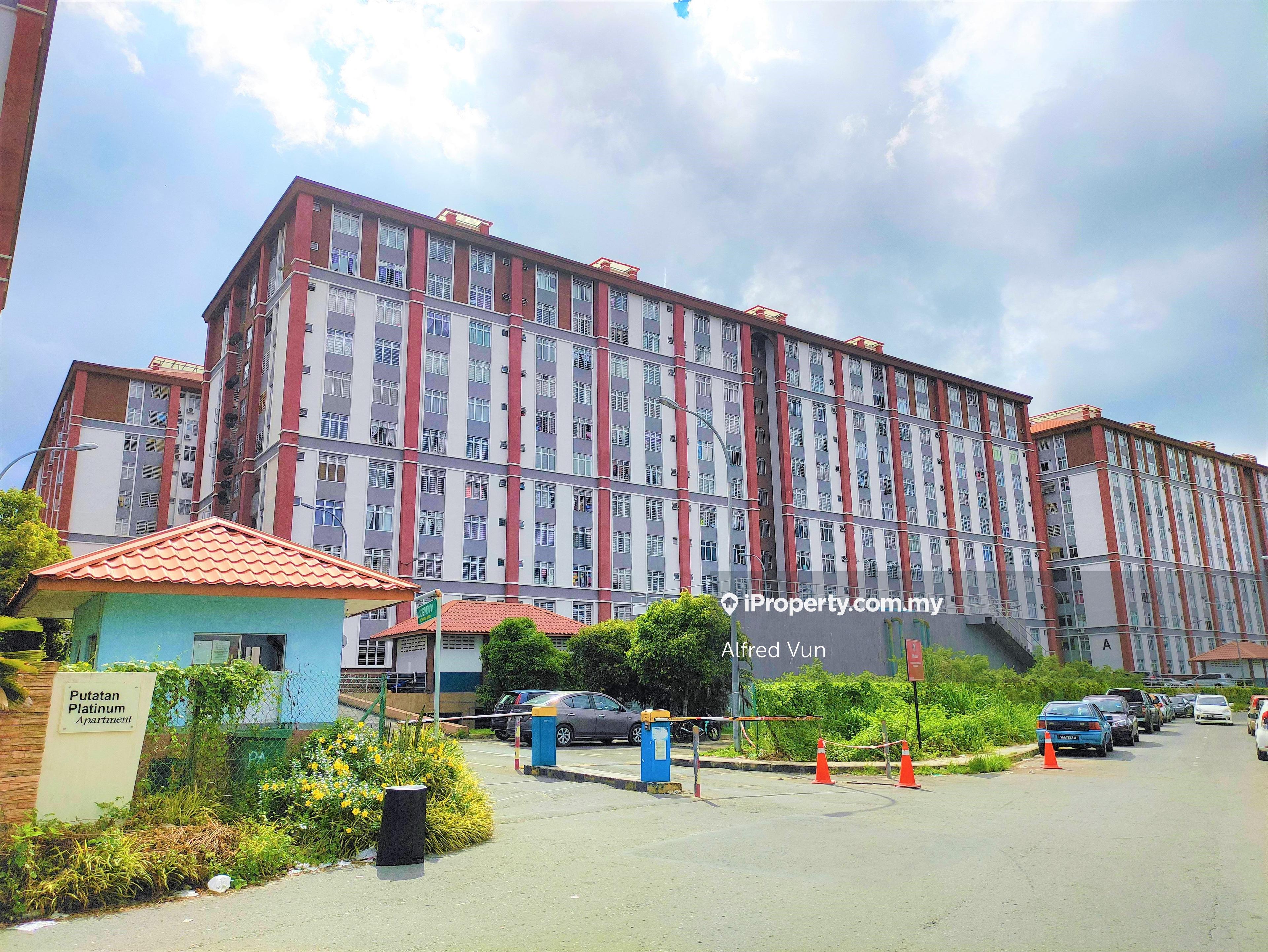Good condition with furnished, Putatan Platinum Apartment