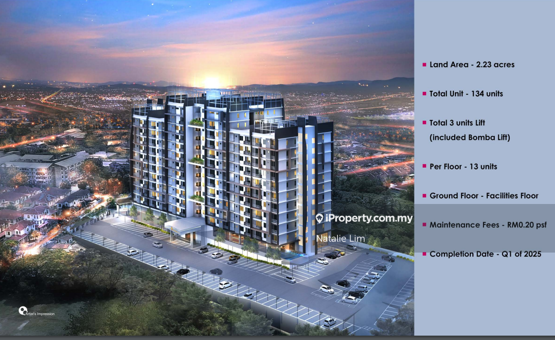 Glisten Hill only 13-storeys high