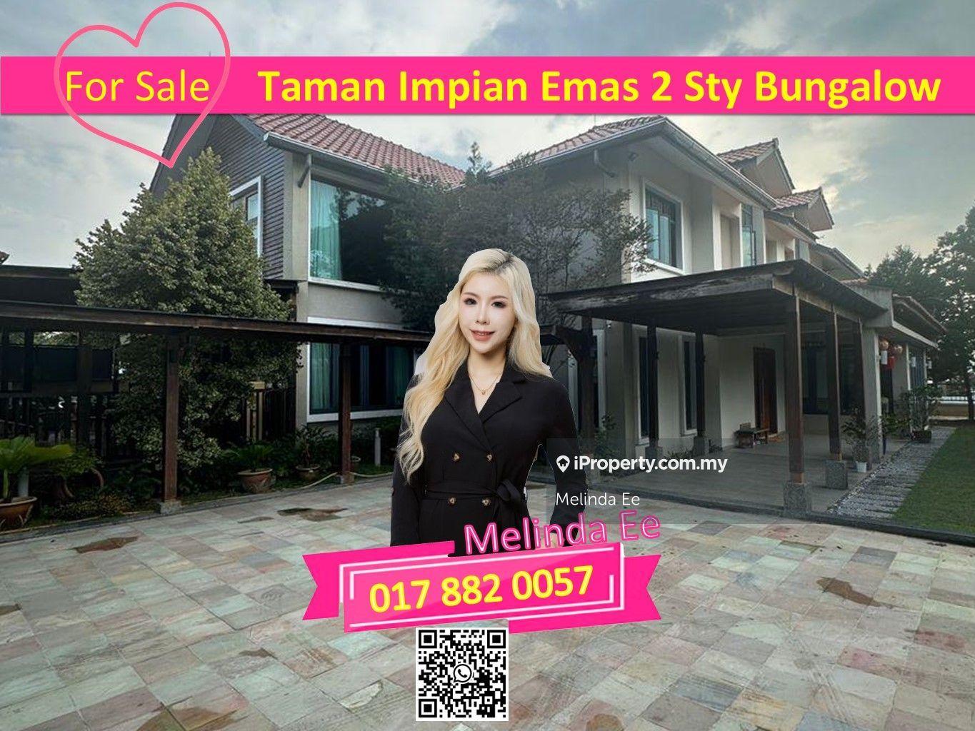 Johor Bahru Taman Impian Emas Beautiful 2 Storey Bungalow 5bed
