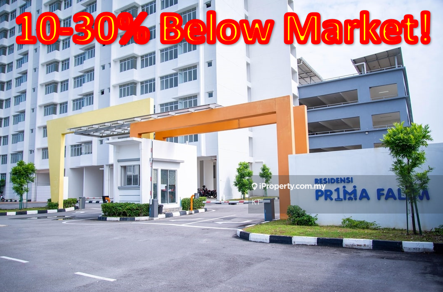 Below Market Value; Mid Floor Apartment @ Residensi Prima Falim