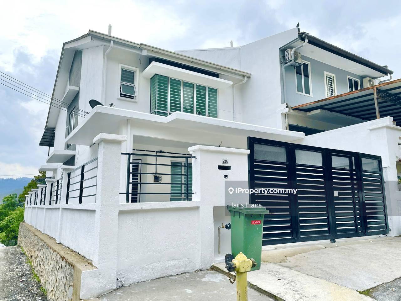 End Lot Facing Open Fully Extended Back & Second Floor Gated & Guarded