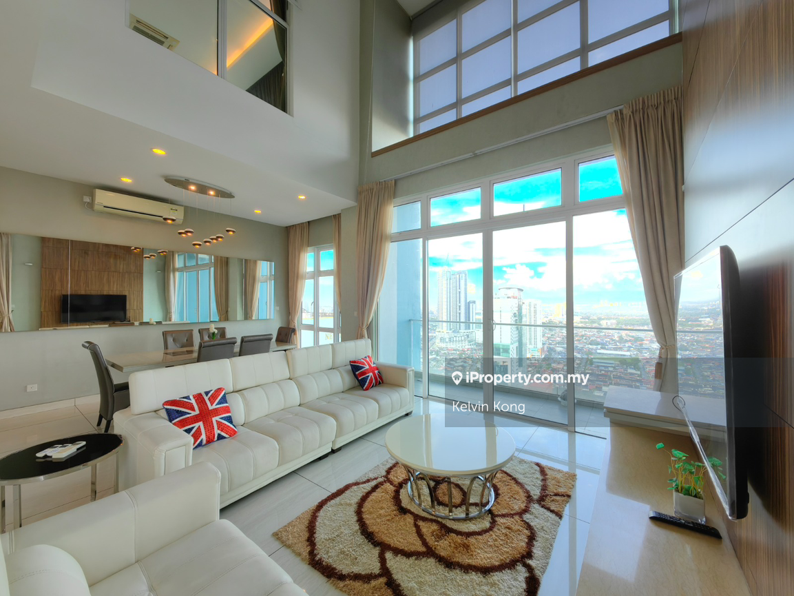 Jb town twin galaxy duplex penthouse for sale 