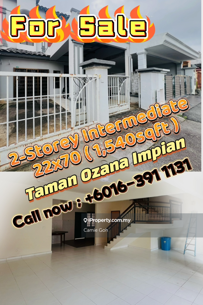2 storey intermediate terrace @ taman ozana impian, bukit katil