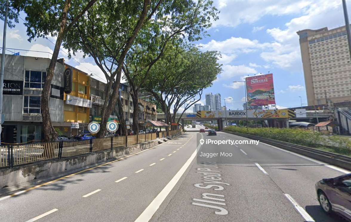 Facing Main road