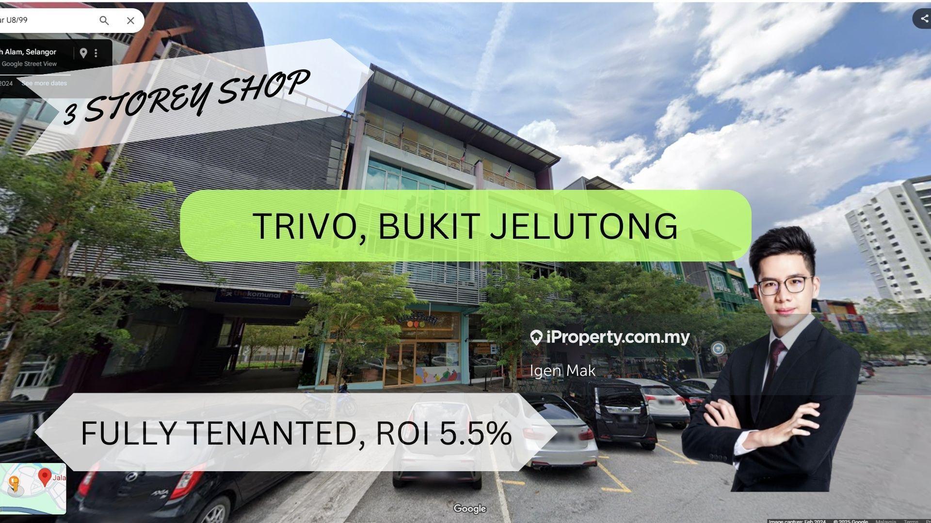 2 Storey Fully Tenanted ROI 5.5% Shop For Sale