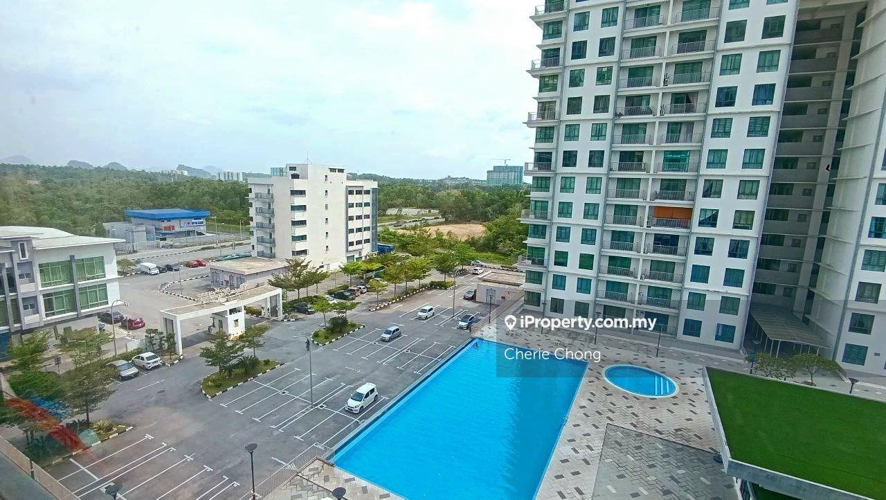 Casa Kayangan Condominium Meru Nice Mid Floor Unit With Pool View