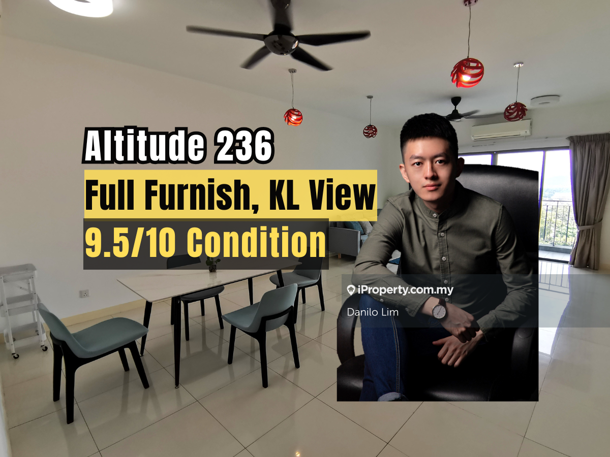9.5/10 Condition, 180' KL City View, Rm150k Below Market Price