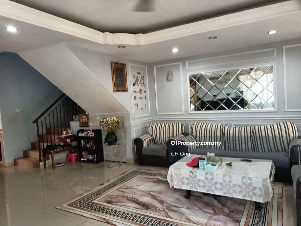 Corner Lot 2 Storey Semi D House Bdr Tsk Mutiara Penang Sale Rm890k