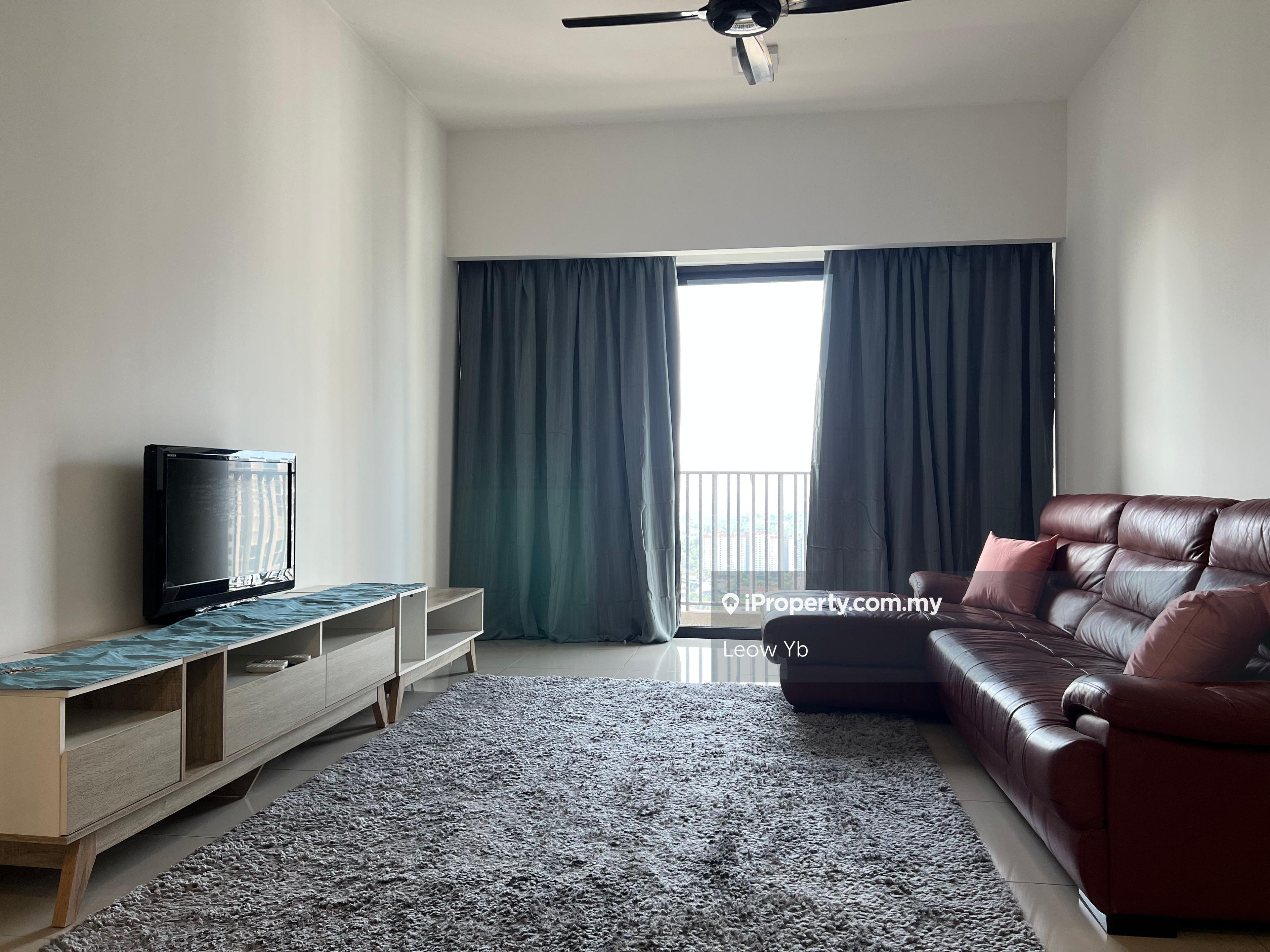 Luxurious Furniture High Floor Corner Balcony I-Residence I City