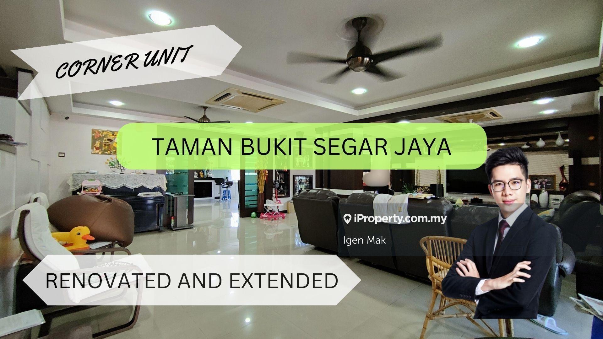 3 Storey Corner House Extended and Renovated For Sale
