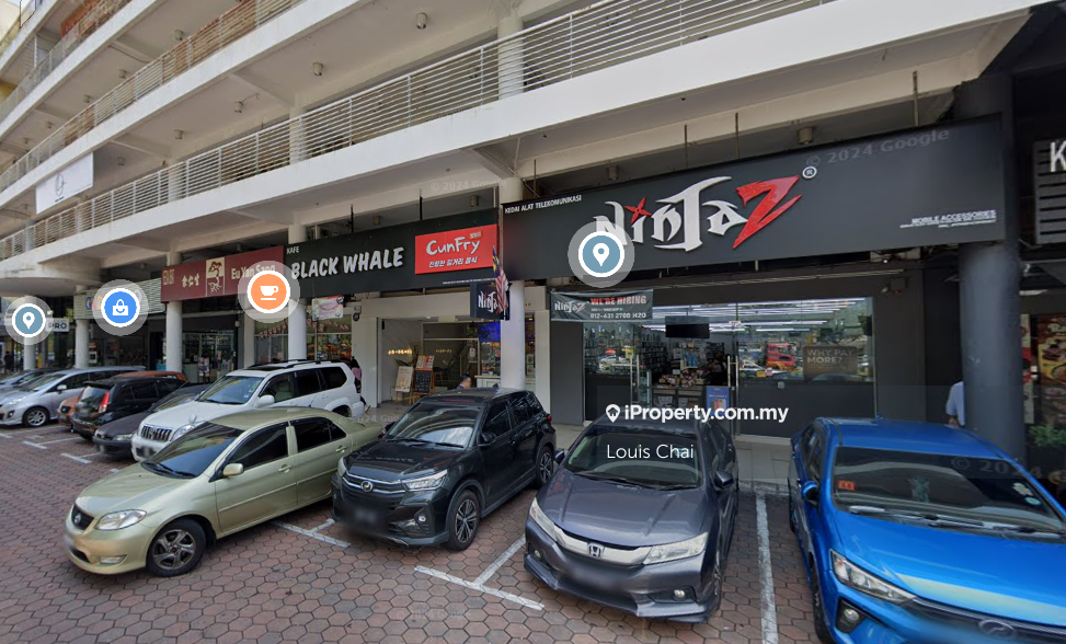 ROI 4.8%, Corner Lot, Ground & Mezzanine Floor Shop, Pv 128 Setapak