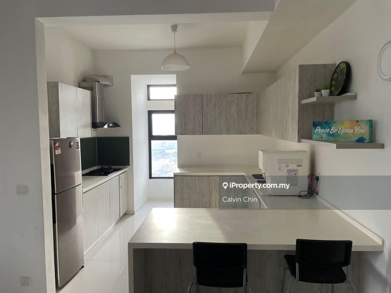 Partial renovated unit, high floor