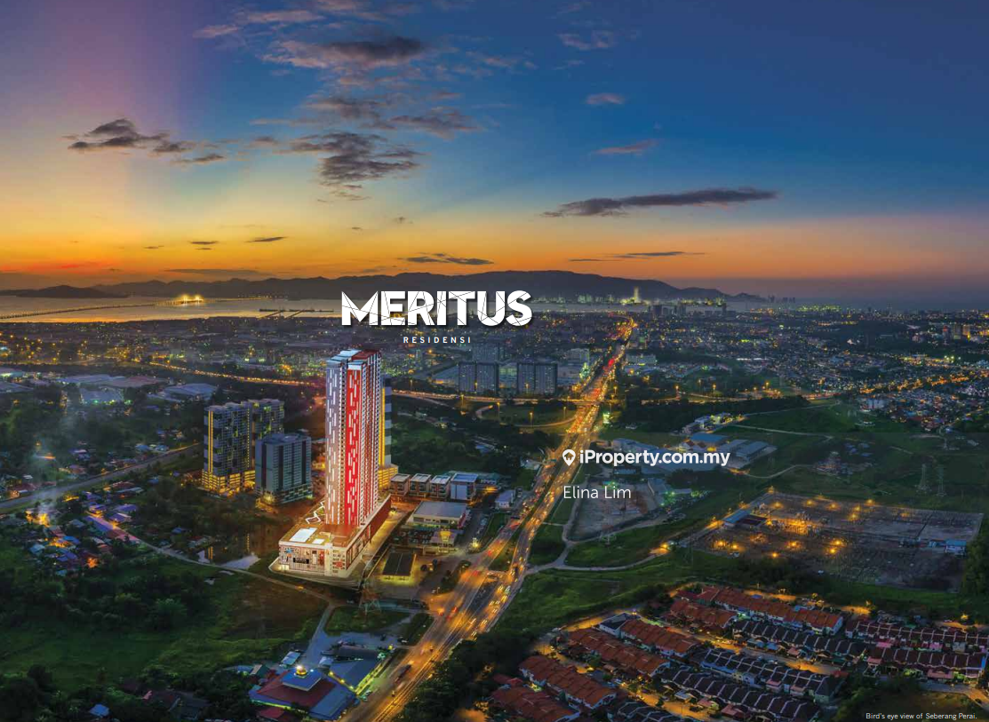Meritus Residensi Prai Mid floor City View for Sale