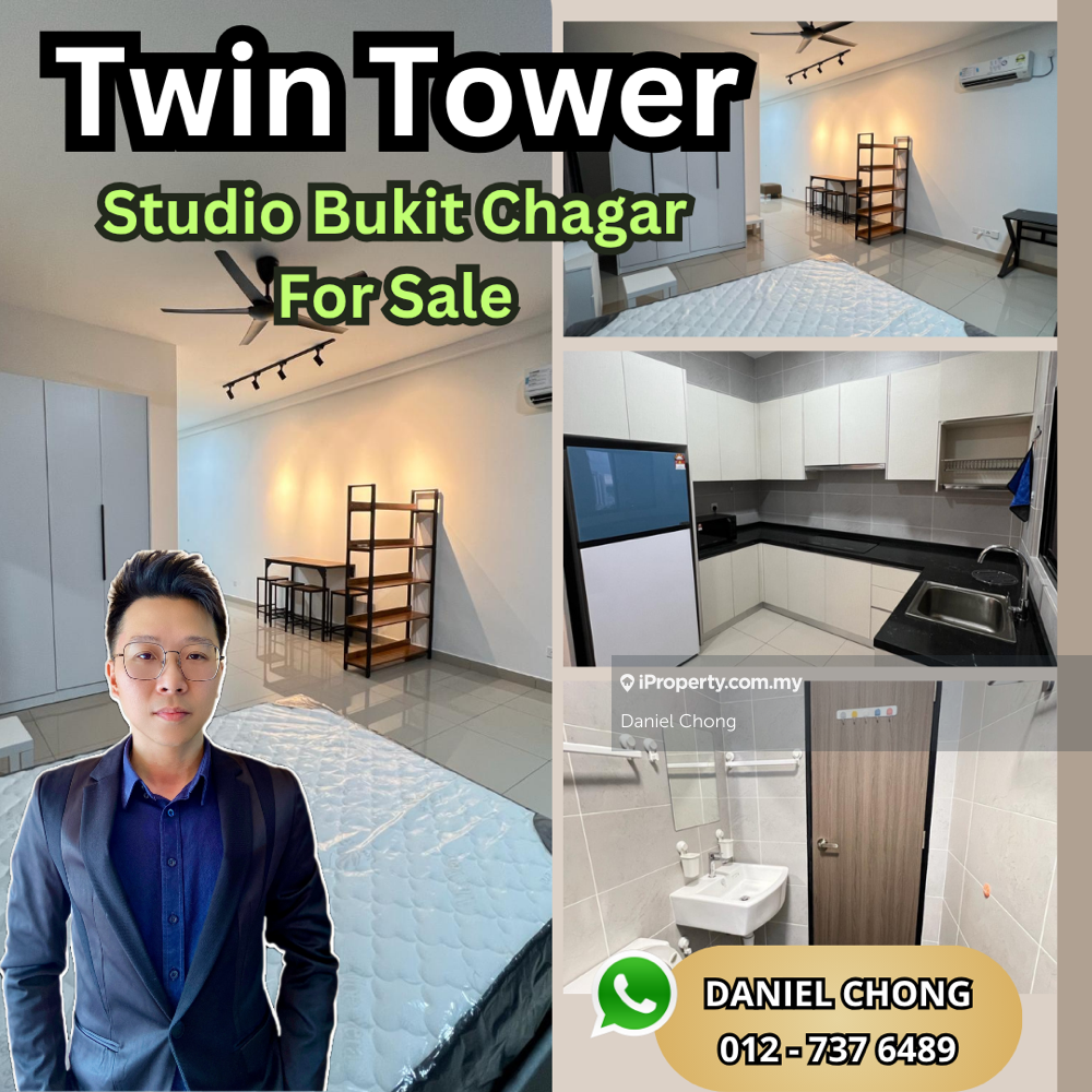 Twin Tower Residence Bukit Chagar Studio For Sale