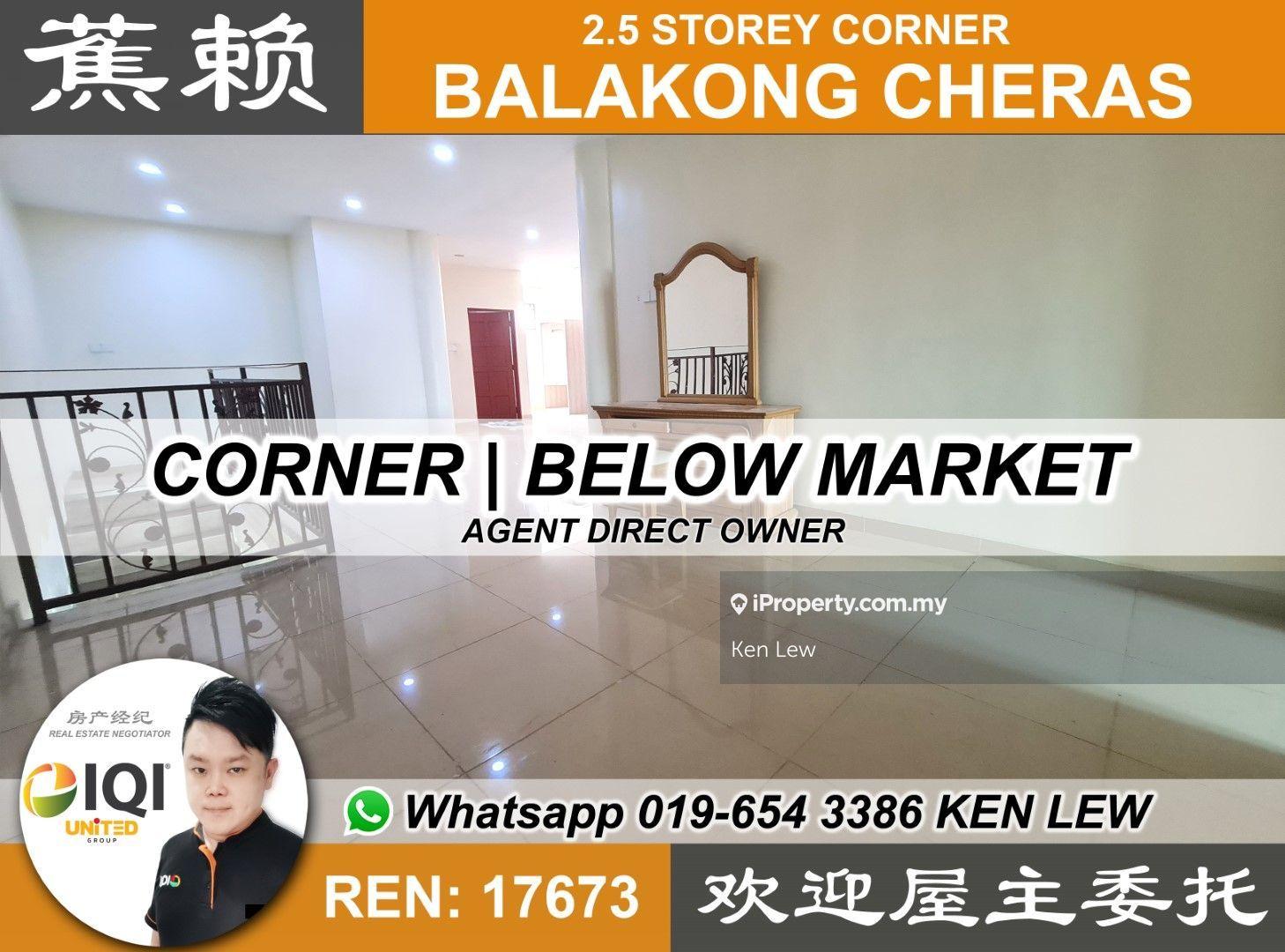 Corner Below Market, Taman Sri Indah Corner, Balakong