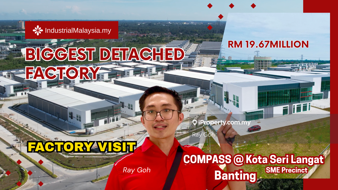Brand New Banting Detached Factory, Compass Kota Seri Langat Wce