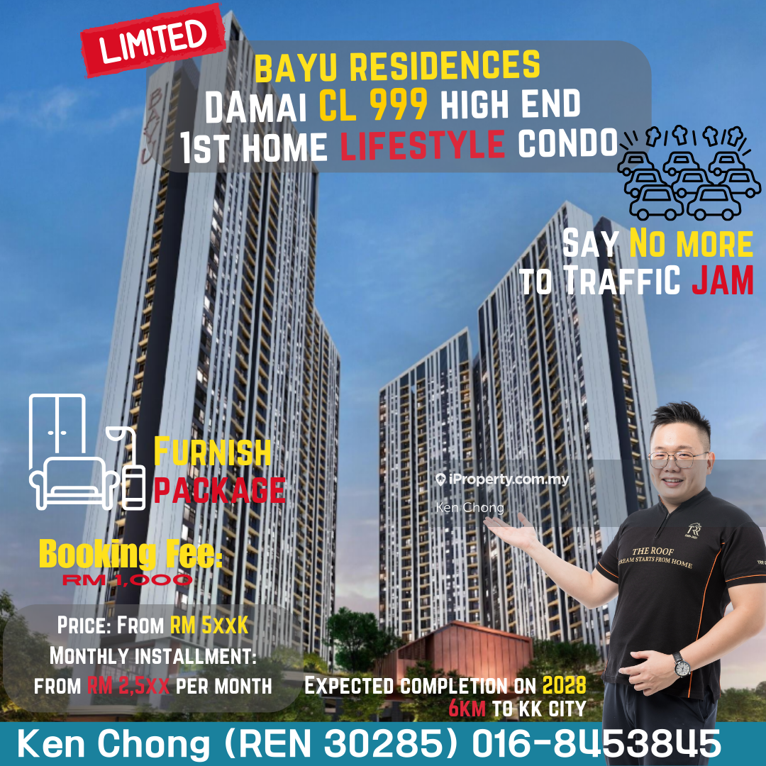 Bayu Residence Damai Luyang cl999 Lifestyle Condo 1st Home Saving 