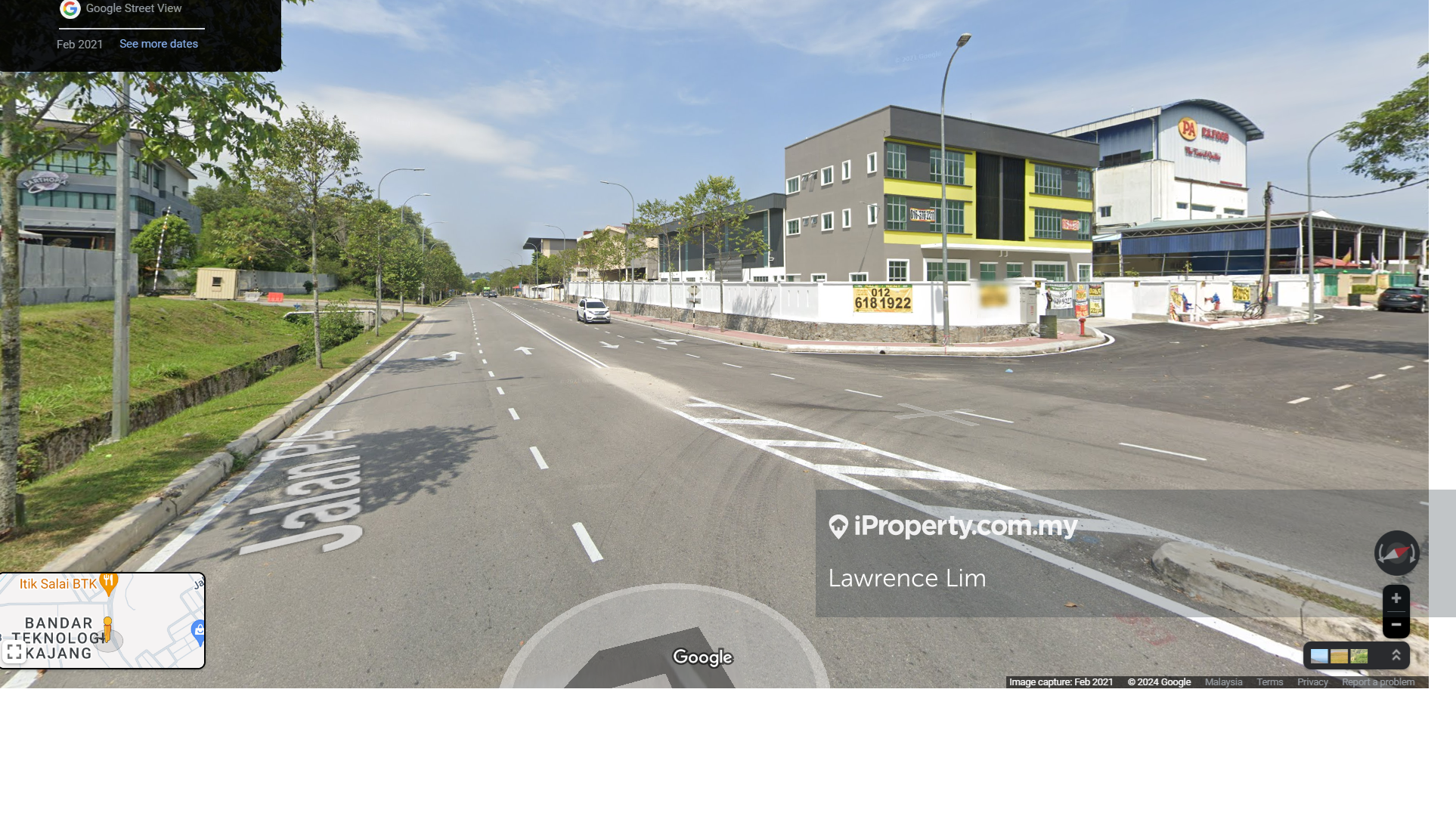 Zoning Industrial 9.2 acre Development Land