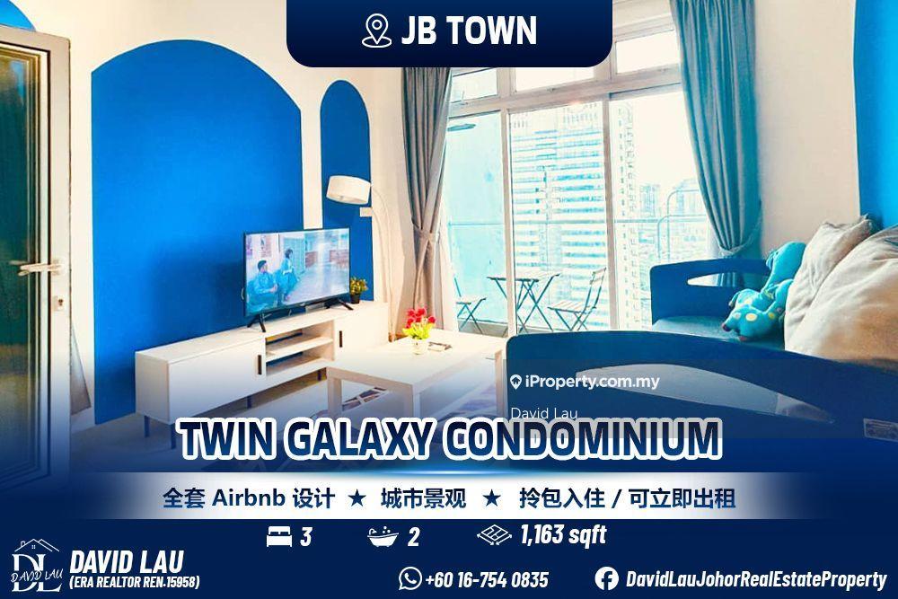 JB Town Twin Galaxy Condo 3 Bedrooms 2 Bathrooms City View