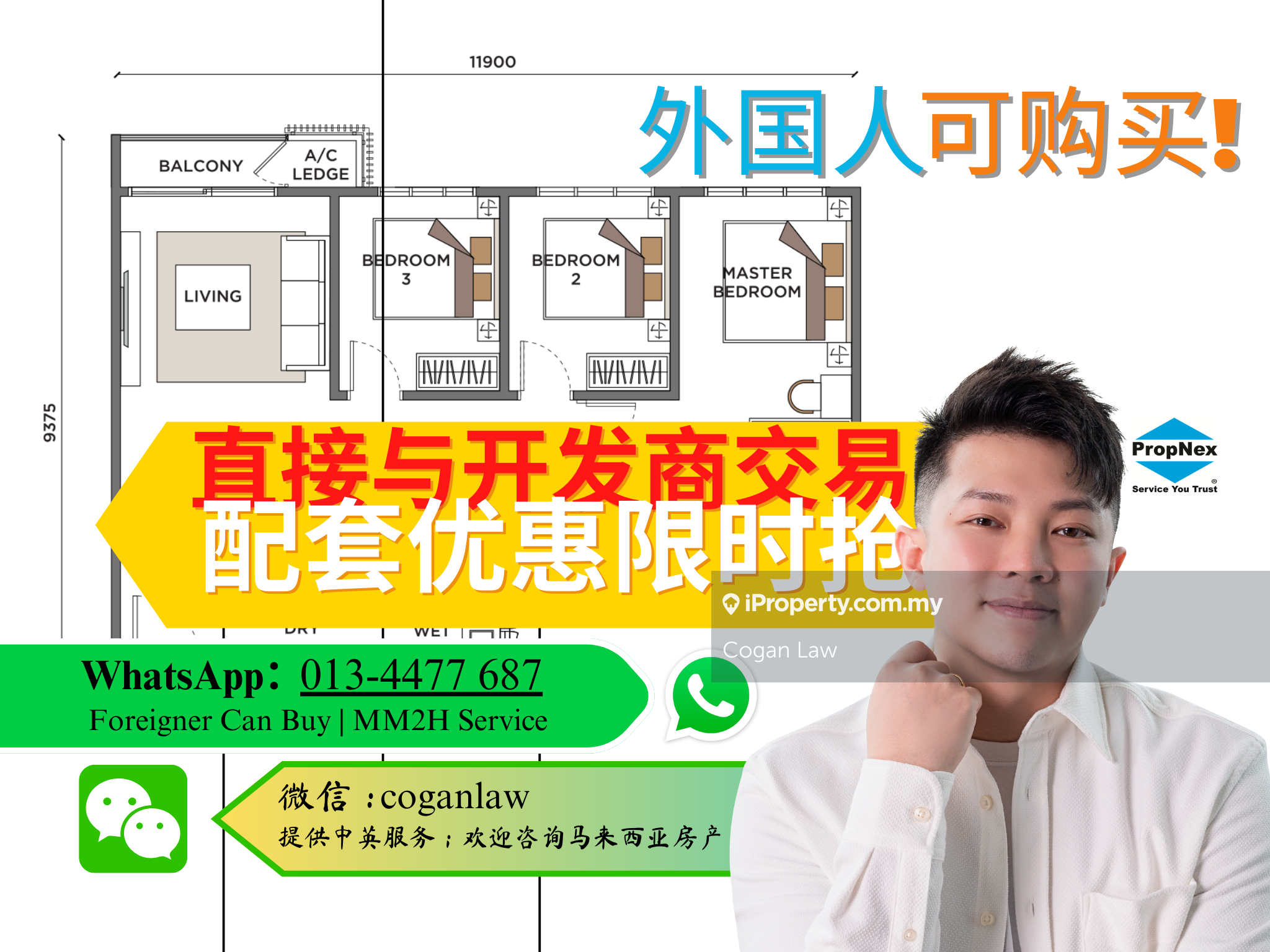 Vvip special price and direct developer package