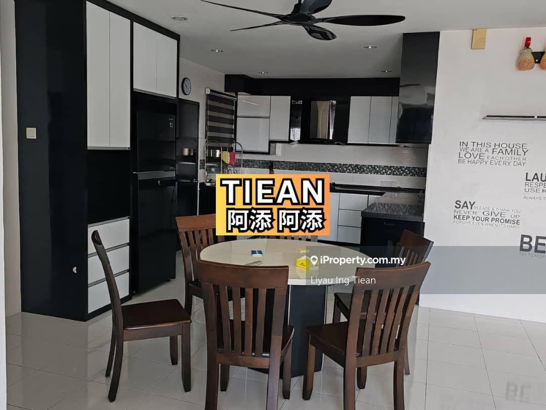 Full Furnish Bm Residence Condo 1334sqft 4room3bath2park For Rent