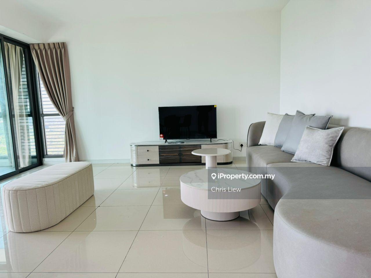 Iskandar Residences Medini spacious unit with balcony, new furniture